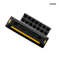 Тежък гумен паркинг стопер , предпазител, ограничител за гумите -DUa55